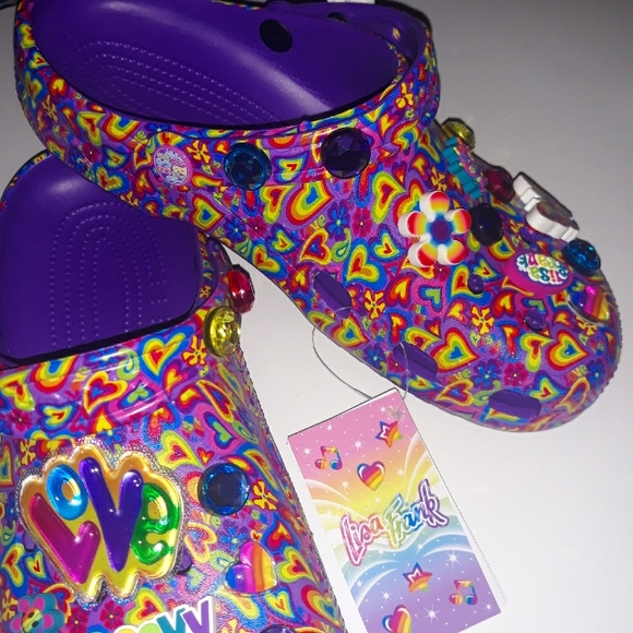 (New) Lisa Frank Crocs (M8/W10) - Picture 6 of 15